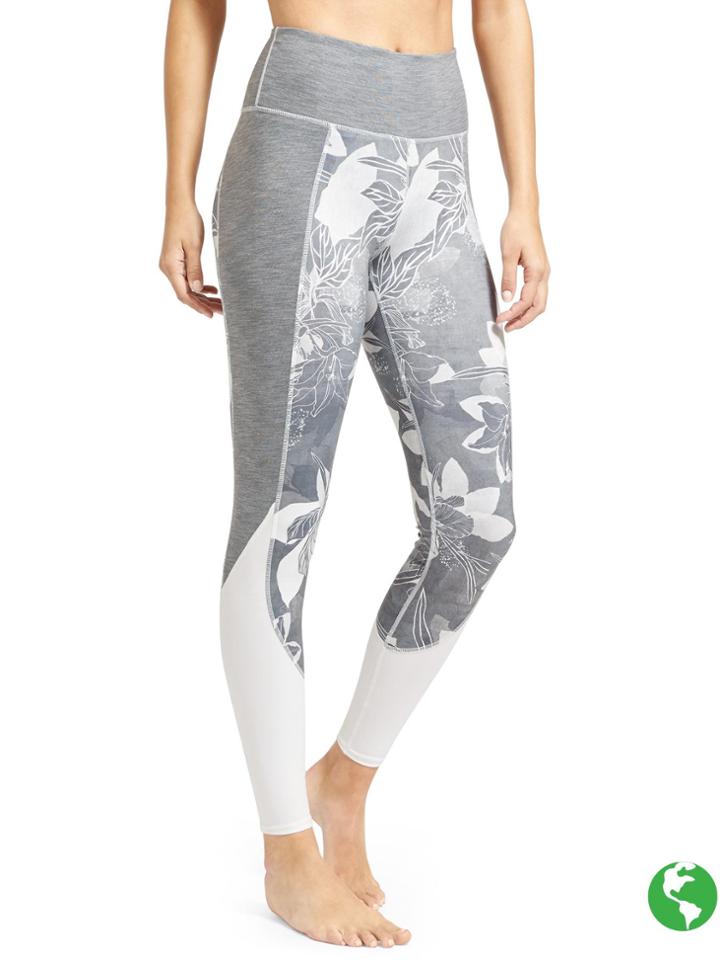 High Rise Tropical Flow Chaturanga Tight