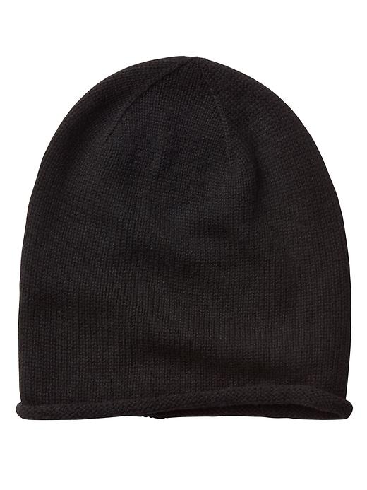 Athleta Womens Wool Cashmere Beanie Black Size One Size