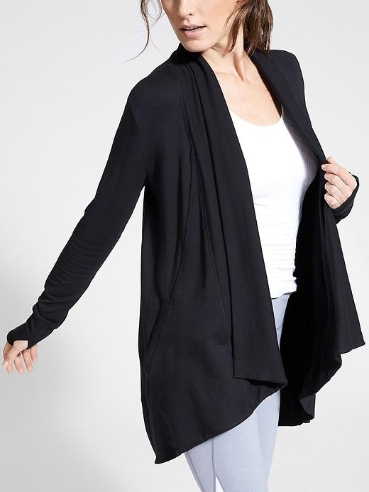 Athleta Womens Pranayama Wrap Black Size 2x