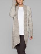 Wool Cashmere Cable Wrap