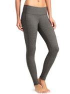 Athleta Womens Swirl Chaturanga Tight Size L Tall - Black