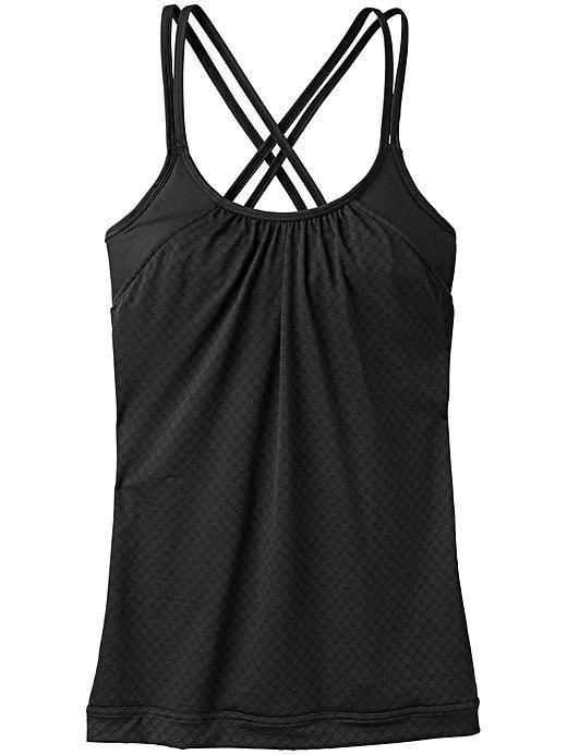Athleta Womens Hidden Agenda Tank Size L Tall - Black