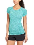 Athleta Womens Space Block Fastest Track Tee Size L - Reef History Of Time Space Dye