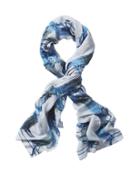 Athleta Womens Blue Scarf Size One Size - Blue Chambray