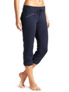 Athleta Womens Metro Slouch Capri Size L Tall - Navy