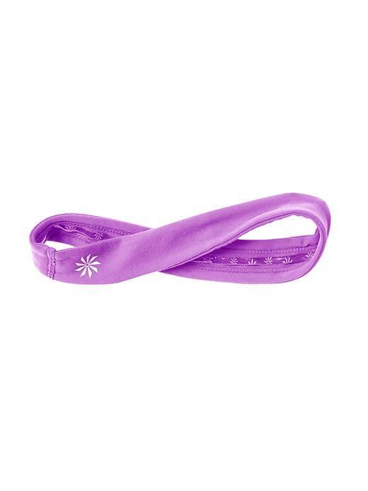 Athleta Womens Pilayo Zipster Headband Wild Iris Size One Size