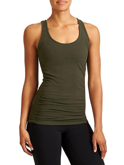 Athleta Womens Pure Tank Size L - Jasper Green Heather