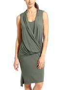 Athleta Womens Duet Dress Jasper Green Size S