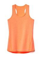 Athleta Womens Shadow Stripe Chi Rules Tank Size L/12 - Cosmic Orange