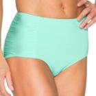 Athleta Aqualuxe High Waisted Bottom - Mint Green