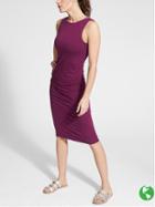 Athleta Womens Midi Tank Dress Solid Size L - Beach Plum