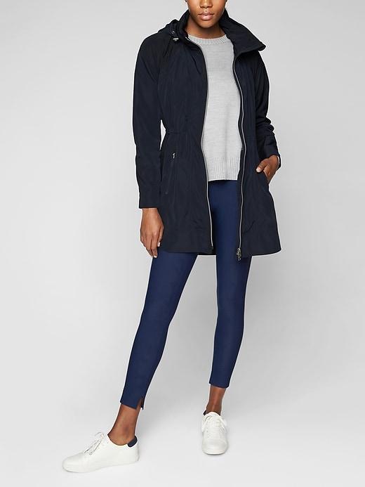 Athleta Womens Drip Drop Jacket Navy Size L