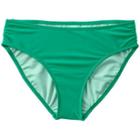 Athleta Shirred Full Tide Bottom - Peridot Green