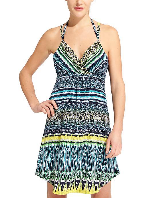 Athleta Womens Marbella Dress Size L - Multi