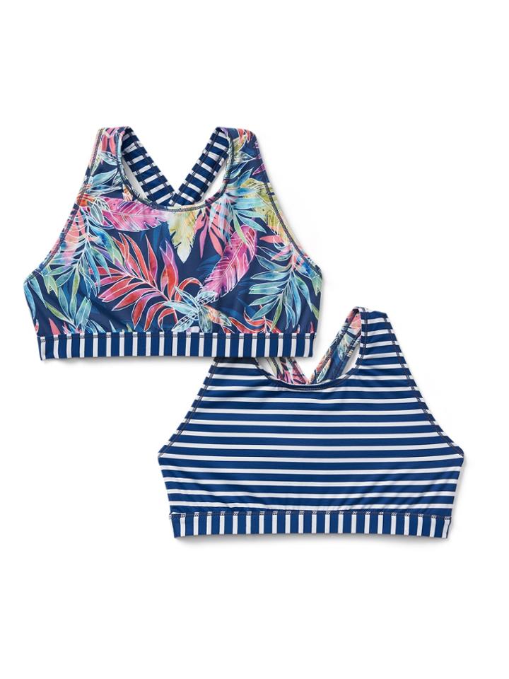 Athleta Girl Free Style Reversible Bikini Top