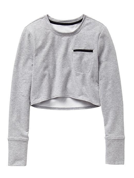 Athleta Womens Sentry Sweatshirt Size L - Grey Heather