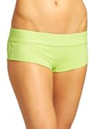 Athleta Womens Shirred Dolphin Short Size M - Cactus