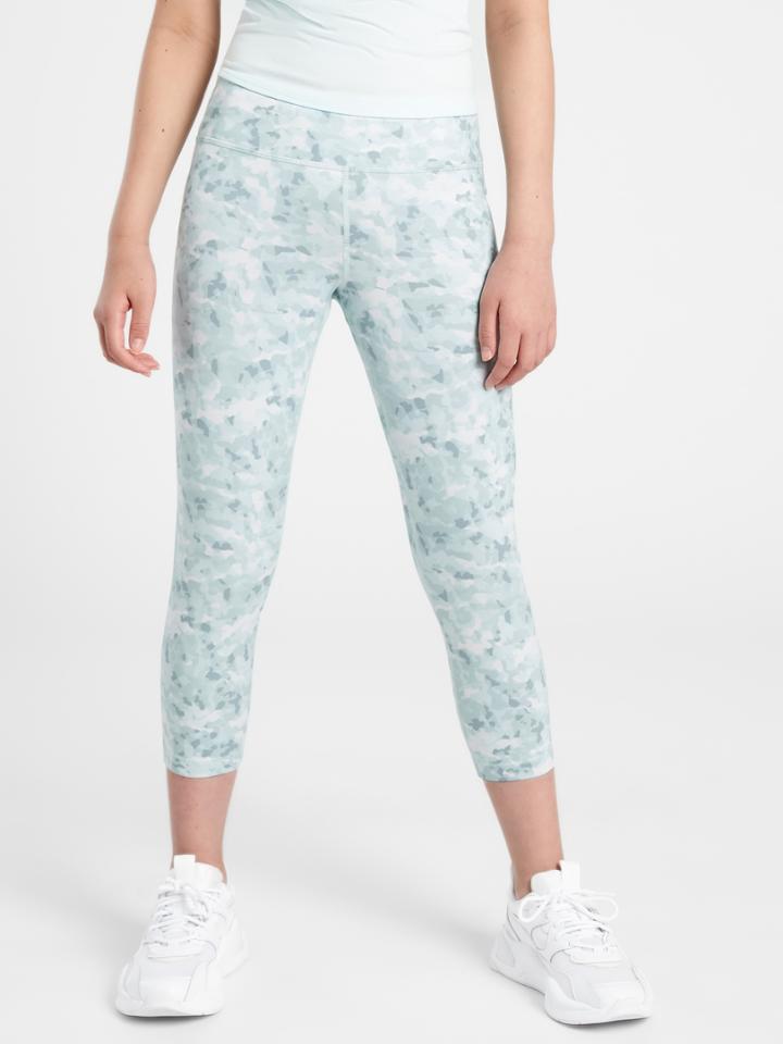 Athleta Girl Printed Chit Chat Capri