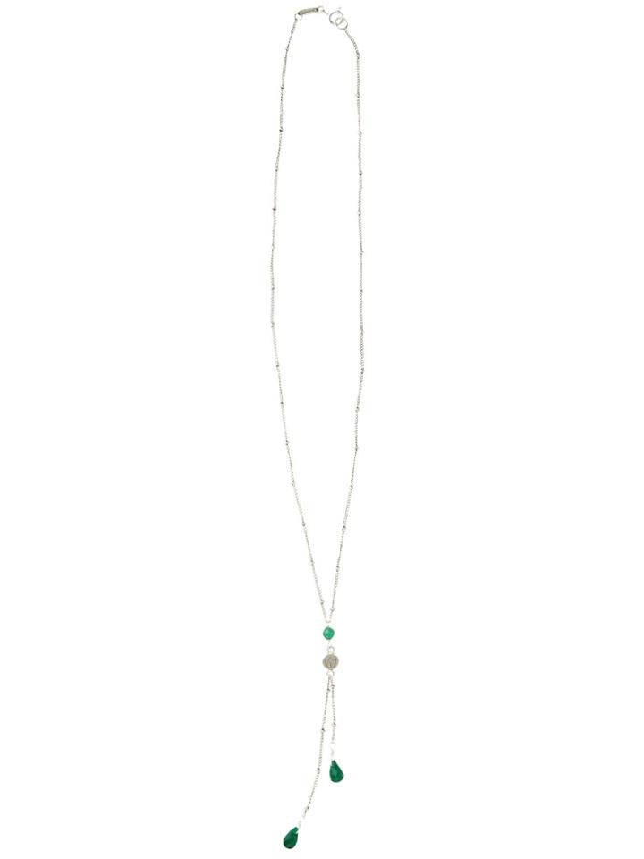 Lotus Lariat Necklace By Satya