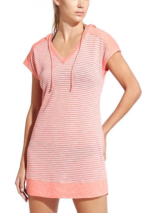Athleta Womens Coastline Cover Up Size L - Tango Coral
