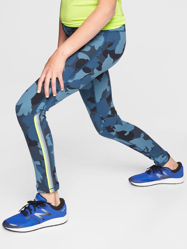 Athleta Girl Chit Chat Camo Leggings