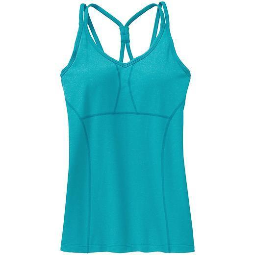 Athleta Empowerment Tank - Aqua Blue Heather