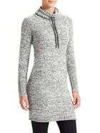 Athleta Womens Traverse City Sweater Dress Size L - Grey Heather Marl