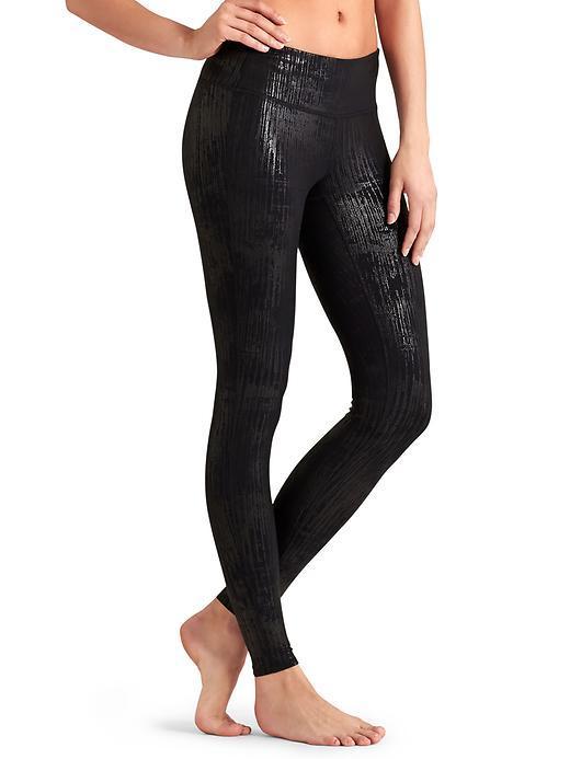 Athleta Crackle Chaturanga Tight - Black