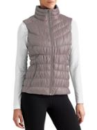 Athleta Womens Downalicious Deluxe Vest Size 2x Plus - Foxtail Taupe