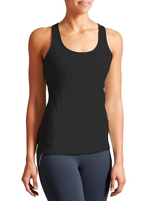 Athleta Womens Swift Tank Size L Tall - Black
