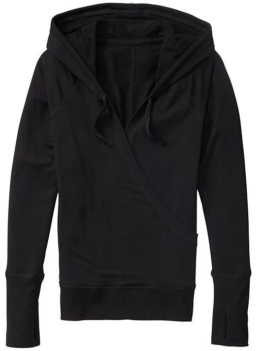 Athleta Womens Inner Twist Hoodie Size Xs - Black