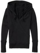 Athleta Womens Inner Twist Hoodie Size Xs - Black