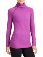 Athleta Womens Devotion Turtleneck Size L - Jazzy Purple Heather