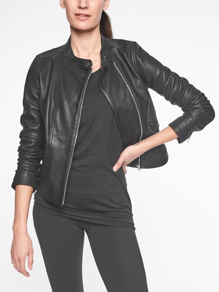 Leather Moto Jacket