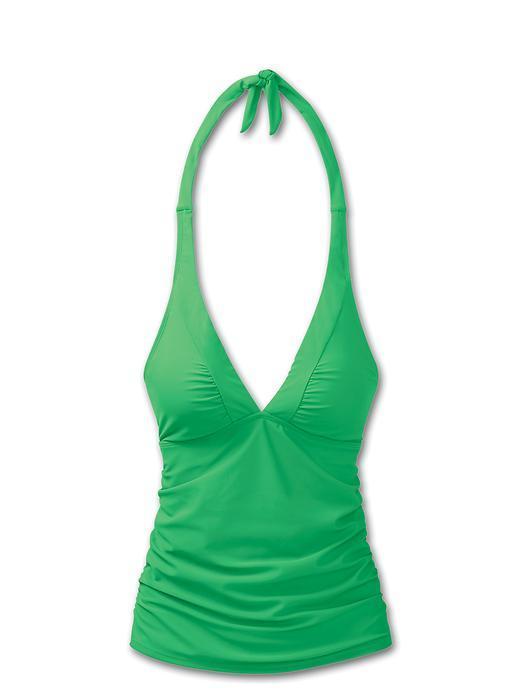 Athleta Shirrendipity Halter Tankini - Go Green