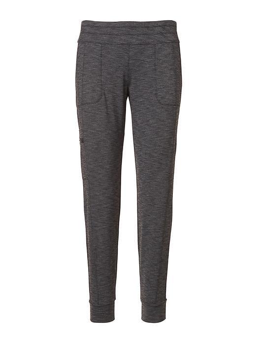 Athleta Womens Metro Jogger Size L - Black Heather 2