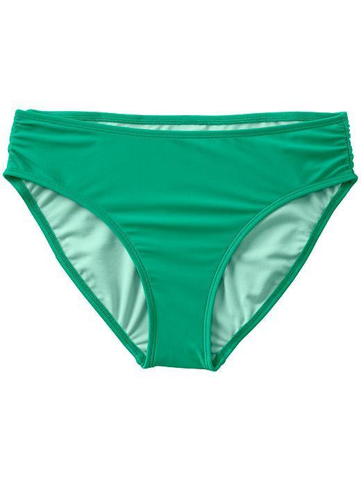 Athleta Womens Shirred Full Tide Bottom Size Xxs - Peridot Green