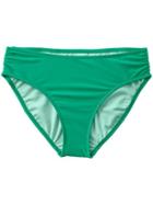 Athleta Womens Shirred Full Tide Bottom Size Xxs - Peridot Green