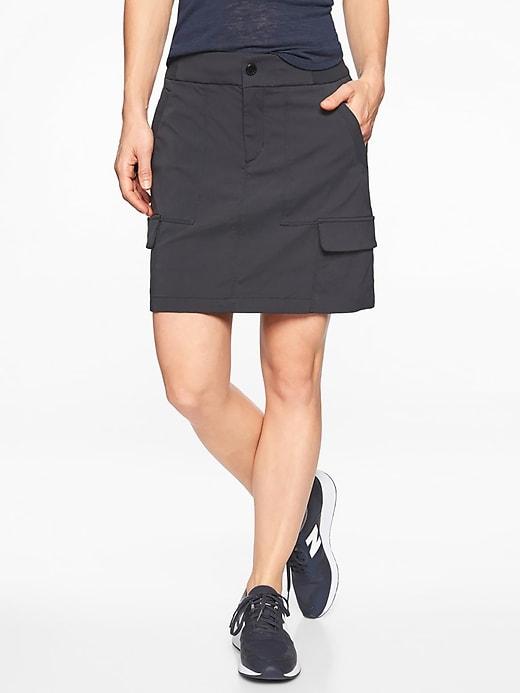 Athleta Womens Trekkie Skort Black Size 14