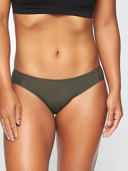Athleta Womens Performa Bikini Arbor Olive Size Xs