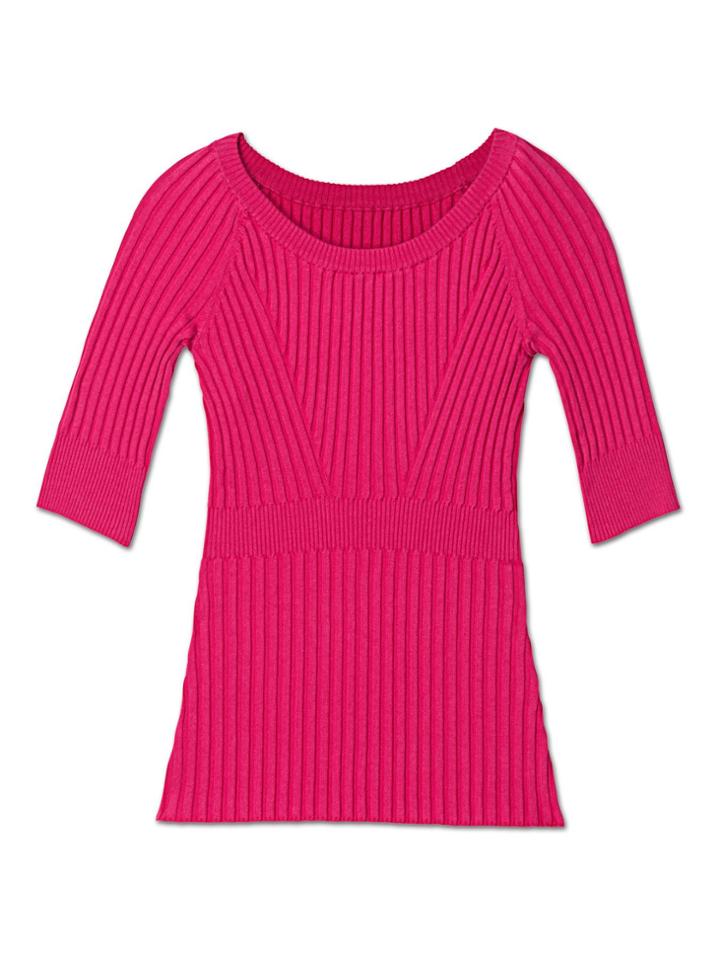 Organic Cotton Demi Sleeve Scoop