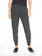 Athleta Womens Lined Soho Jogger Black Olive Size 4