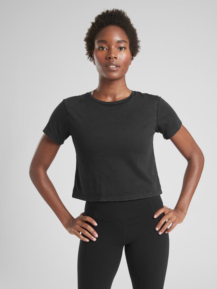 Organic Daily Crop Tee