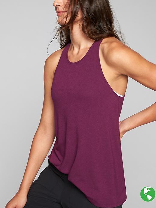Athleta Womens Crossroad Tank Size L Tall - Beach Plum