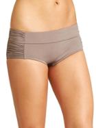 Athleta Womens Aqualuxe Dolphin Short Size L - Foxtail Taupe