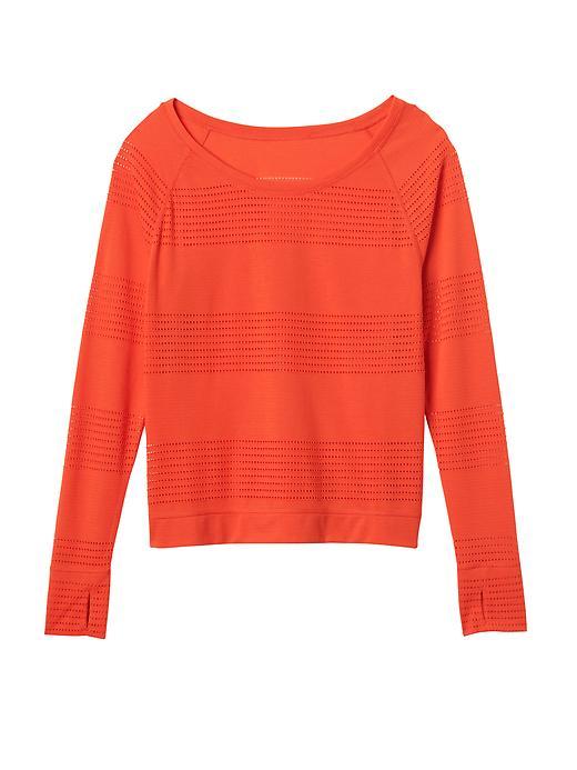 Athleta Womens Limitless Crew Pullover Size L - Grenadine Red
