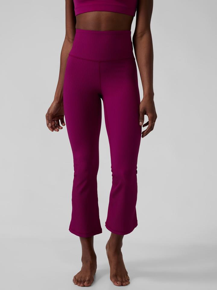Elation Rib Crop Flare