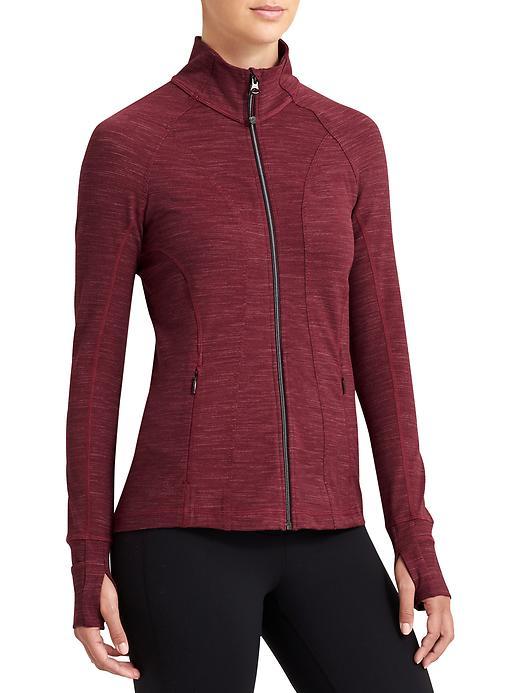 Athleta Womens Striated Hope Jacket 2 Size L - Chianti