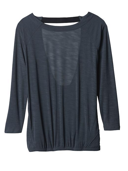 Athleta Womens Clarity Top Size L - Flint Grey