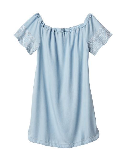 Athleta Womens Chambray Riviera Cover-up Size L - Light Indigo